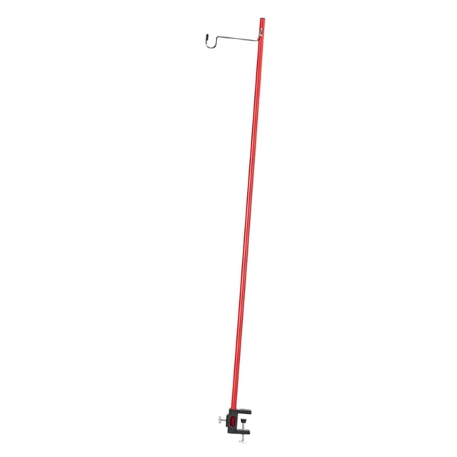 guohui Support de Lampe de Camping Crochet Détachable Mât Portable Léger Aluminium Inoxydable Rouge