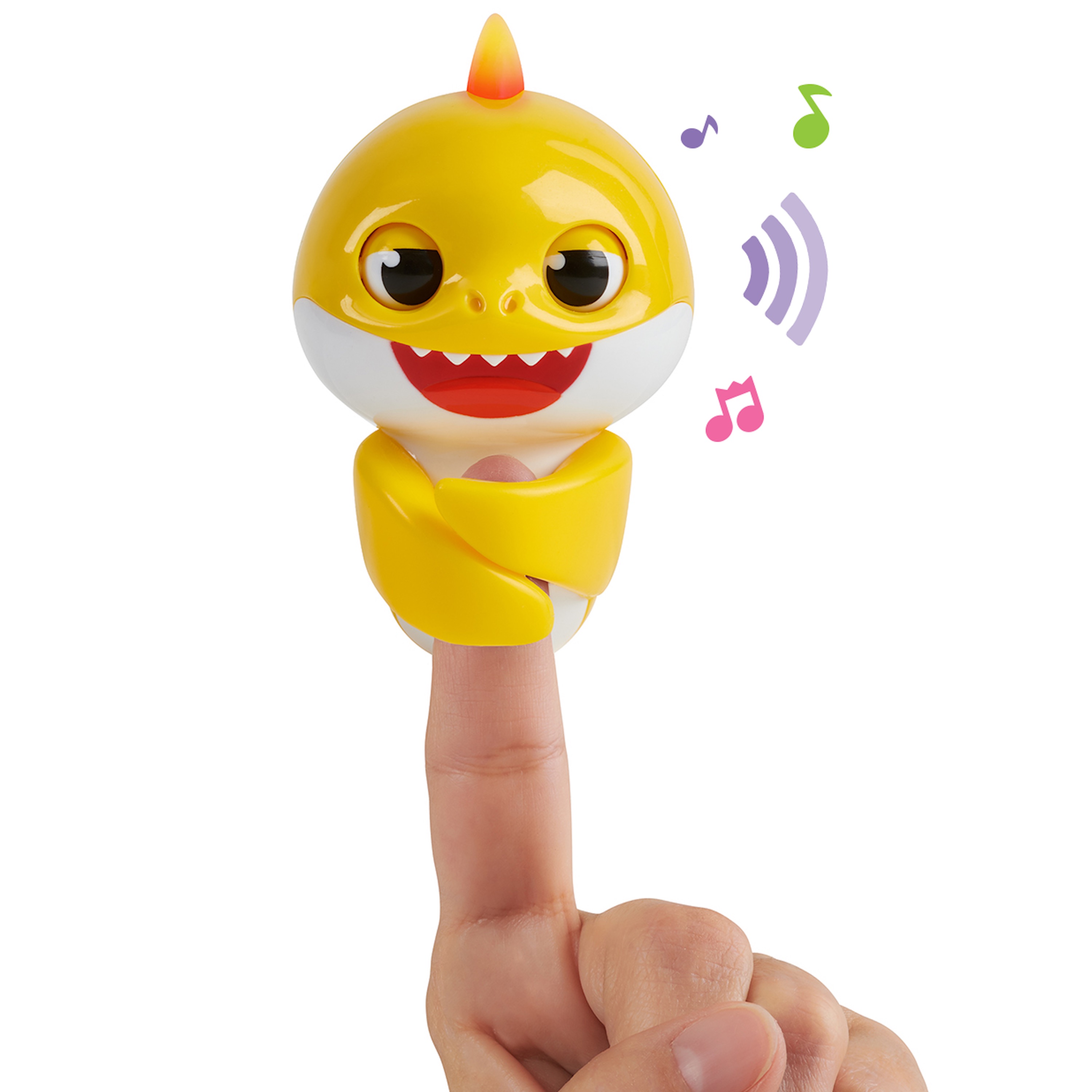 Pinkfong Baby Shark Fingerlings - Baby Shark - Pre-school Interactive Toy - By WowWee - image 2 of 7