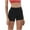 Black, variant on ABATAB Biker Shorts for Women Butt Lifting Workout Shorts Solid Color Slim Fit Yoga Running Gym Shorts
