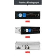 thumbnail image 4 of Camecho 1DIN In-Dash Car Radios Stereo Remote Control Digital Bluetooth Audio Music Stereo 12V Car Radio Mp3 Player USB/SD/AUX-IN, 4 of 8