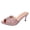 Red, variant on Sparkly Rhinestones Stiletto High Heels Dress Backless Sandals for Women Bride Wedding Elegant Beach Peep Toe Slides Mules Summer Gold Size 8.5