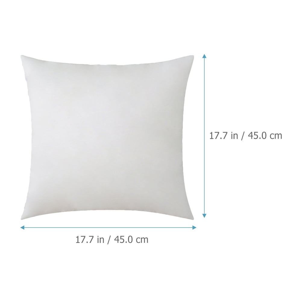 WHAMVOX Cushion Filling 2Pcs White Blends for Living Room 45x0.3937in