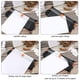 thumbnail image 4 of Cortador de papel A4, cortador de papel de guillotina portátil de 38 cm, herramienta para álbumes de recortes con protector de seguridad automático (regla lateral incluida) para papel artesanal, cupones, etiquetas y tarjetas Vhermosa WLJ-0460, 4 of 5