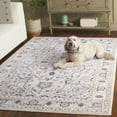 thumbnail image 3 of SAFAVIEH Alenia Karaugh Medallion Area Rug, Grey/Beige Gold, 4' x 6', 3 of 11