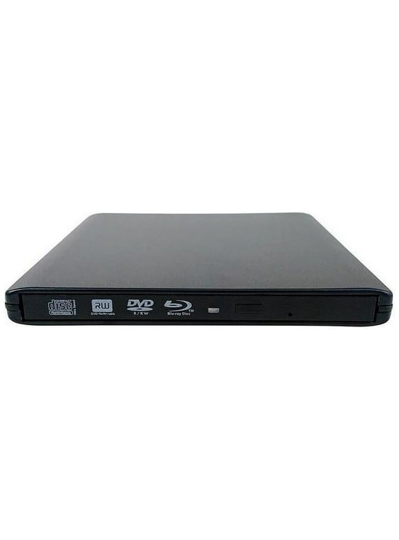 Buslink BDR68U3 Portable Blu-ray Writer - External - BD-RE Support - 6x BD Read - 8x DVD Read - Quad-layer Media Supported - USB 3.0 - Slimline