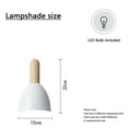 thumbnail image 3 of JLOWCO Adjustable Height Track Lighting Hanging Pendant Light H Type Kitchen Pendant Lighting Over Island 3 Pack White Island Pendant Lights for Kitchen (LED Bulb Include), 3 of 7