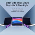 thumbnail image 6 of ouhos Magnetic Privacy Screen for MacBook Pro 13 Inch (2016, 2017, 2018, 2019, 2020, 2021, 2022, M1, M2) Removable Laptop Privacy Filter Shield and Protector, 6 of 7