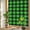 Green, variant on Black White Plaid Window Privacy Film Rainbow Static Cling Stain Glass Window Film for Glass Door, Decorative Sunroof Decal Sticker for Car Bathroom 17.7"x39.3" Modern Simple Buffalo Check Gingham