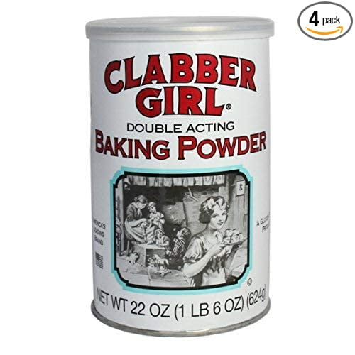 Clabber Girl Baking Powder, 22Ounce Packages (Pack of 4)