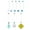 A, variant on Pregnancy Maternity Flexible Bioplast Long Belly Button Rings Navel Retainer Body Piercing 14G 1&1/2 Inch Length Varied Style