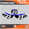 thumbnail image 4 of Kalair GFX Graphics Kit for Yamaha TTR125 (2000-2007) Fh Series, 4 of 5