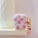 thumbnail image 2 of Funda para AirPods Pro Faneiy, bonita, transparente, con purpurina, flor rosa, TPU, 2 of 7