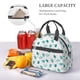 thumbnail image 5 of Disketp Sea Turtle Lonchera Térmica para Mujer y Hombre, Bolsa de Almuerzo Reutilizable e Impermeable para Trabajo, Viajes y Picnic, 5 of 7