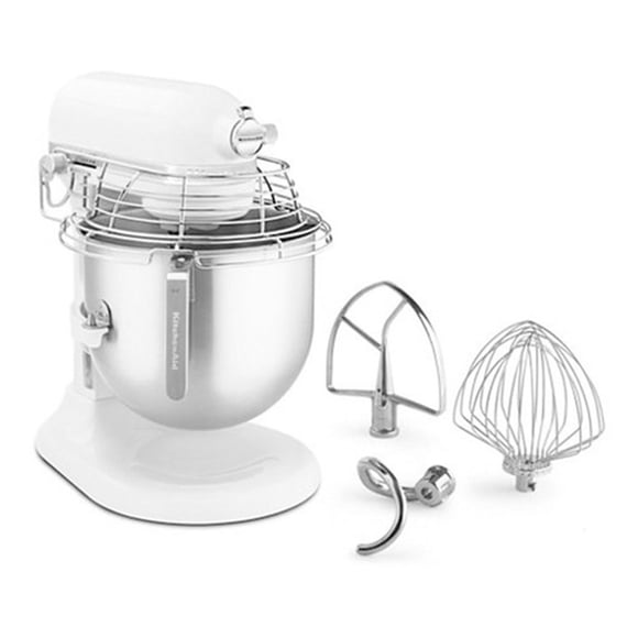 Batidora Kitchenaid Comercial 1.3 Hp 10 Velocidades 7.6 L KSMC895WH Blanco