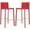 Red, variant on Safavieh JASON 30" BAR STOOL (SET OF 2), FOX2002B-SET2