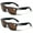 2 Brown, variant on 2 Pairs Men Bifocal Large Wide Fitment 150mm Reading Sunglasses - Outdoor Readers Glasses +3.00 Black