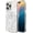 White Floral, variant on ZAGG Milan Snap Case for iPhone 16 Pro Floral White