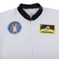 thumbnail image 4 of Traje de astronauta para hombre y mujer, uniforme de vuelo, mono espaciador, disfraz de Halloween, talla grande, 4 of 5