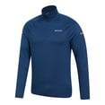 thumbnail image 4 of Mountain Warehouse Mens Echo Melange Recycled Half Zip Midlayer, 4 of 5