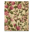 thumbnail image 3 of Designart 'Pink Vintage Wildflowers' Traditional Print on Natural Pine Wood, 3 of 5