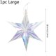 thumbnail image 1 of Fiesta láser brillante DIY adorno colgante estrella colgante cumpleaños boda Baby Shower suministros Frozen fiesta invierno Navidad Decoración, 1 of 4