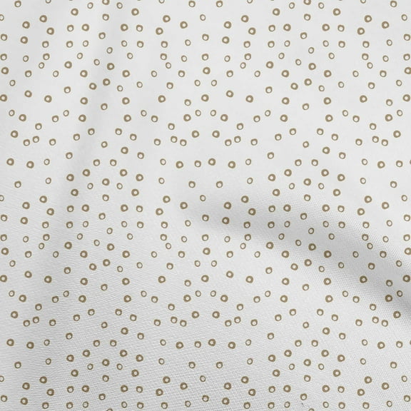 oneOone Polyester Spandex Olive Green Fabric Abstract Polka Fabric For Sewing Printed Craft Fabric By The Yard 56 Inch Wide
