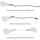 thumbnail image 2 of 40 Piezas de Adhesivos para Estiramiento Facial, Cinta Adhesiva para Estiramiento Facial Delgada, Pegatinas Delgadas Invisibles, Cinta para Estiramiento Facial en Forma de V, Herramientas Faciales de, 2 of 5