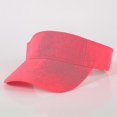 thumbnail image 3 of Adjustable Blank Sun Visors For Women Men Neon Yellow Sports Tennis Golf Sun Visor Cap Dusty Pink White, 3 of 5