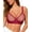 Red, variant on Minimizer Bras for Women Sheer Mesh Unlined Underwire Bra Everyday Comfort, Sizes 32C to 44DDD