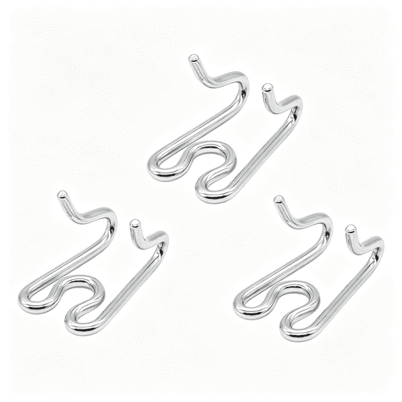 BESTSKY Chrome Plated Steel Additional Prong Links for Dog Training Collar for X-Large Dogs 4.0 Mm)Durable Prong Collar for Large Dogs