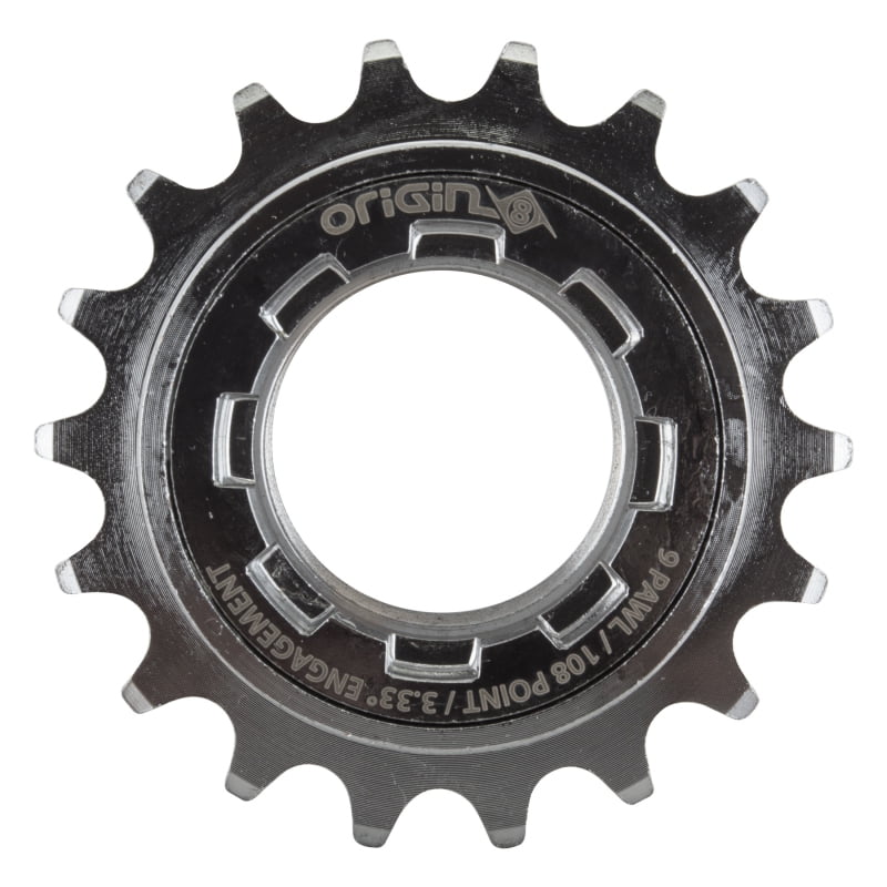 Origin8 Hornet 108 Performance Freewheel - Chrome BMX Freewheel With 108-Point Engagement
