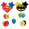 Superman Party Vs Batman Party Supplies Deluxe Party Balloons Decorations Set Justice League