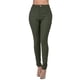 thumbnail image 2 of Ploknplq Sweatpant Jeans,Drawstring Jeans Women,Highwaisted Jeans Womens Stretchy,Feet Small Jeans Straight-barrel High-waisted Pants,Cute Jeans,High Waisted Ripped Jeans for Women Green XL, 2 of 3