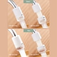 thumbnail image 4 of Ounissouiy Grifo aireador cabezal de ducha rociador 3 modos flexible antisalpicaduras grifo difusor boquilla accesorios de baño Type3 NO3, 4 of 6