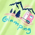 thumbnail image 3 of Zwiiyzr 3-14Y Teens Toddler Baby Boy Girl Clothes Solid Color Short Sleeve Crewneck Shirts and Shorts Set 2Pcs Summer Outfits Green, 3 of 3
