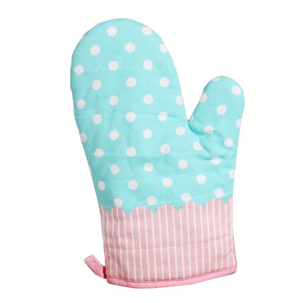 Resistente Al Calor, Manipulador De Superficies Calientes Horno Mitón / Guante Para Asar , Perfecto Para Cocinar En Azul BLESIY Guante con aislamiento térmico