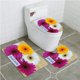 thumbnail image 1 of ABPHQTO Fiesta de despedida Nota Buena Suerte Coloridas Gerberas Margaritas Botánico Juego de alfombras de baño de 3 piezas Alfombra de baño Alfombra de contorno y tapa de inodoro ABPHQTO Cont-CHAPPLE-32456, 1 of 2