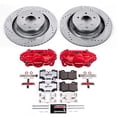thumbnail image 2 of PowerStop Rear Z26 Street Warrior Brake Pad and Rotor Kit with Red Powder Coated Calipers Fits: NISSAN Select Models KC4732A-26, 2 of 4
