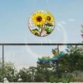 thumbnail image 5 of Todaioua Sun Catchers Indoor Window, Acrylic 2D Flat Rainbow Suncatcher Window Hanging Decoration for Living Room Bedroom Home Balcony Ornaments Decoration, Gift for Daughter Mom Grandma, 5 of 9