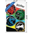 thumbnail image 3 of The Wizarding World: Harry Potter - Color Crests Wall Poster, 22.375" x 34", Framed, 3 of 3