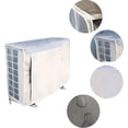 thumbnail image 3 of Fundas de aire acondicionado para invierno Cubierta de aire acondicionado para exteriores - A prueba de polvo y nieve - Protección contra la lluvia y el sol - Hecha de tela Oxford - para Outdo, 3 of 5
