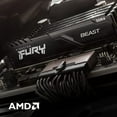 thumbnail image 2 of FURY Beast DDR4 Memory Module 8GB 16GB 32GB 3200MHz 3600MHz XMP2.0 Desktop AMD Intel CPU Motherboard Memory RAMs 288PIN 2PCS 32GB 3200MHz, 2 of 5