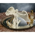 thumbnail image 3 of Design Toscano Pray for Peace Angel Figurine Statue 9 Inch Bonded Marble Polyresin White, 3 of 3