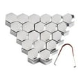 thumbnail image 5 of 20x 22MM Car Wheel HEX Nut Bolt Cap Cover+Removal Chrome Tool, 5 of 6