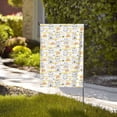thumbnail image 4 of Wukai Rabbit And Milk Tea Garden Flags Double Sided Welcome Garden Yard House Flags Outside Outdoor House (Only Flag), 4 of 8