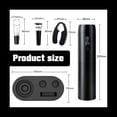 thumbnail image 2 of Electric Wine Opener Set with Charging Base Automatic Corkscrew with Aerator Pourer and Foil Cutter for Kitchen Party,Black, 2 of 7