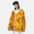 thumbnail image 5 of Gaeub Bees on Hive Honeycomb Men's and Women's UPF 50+ Long-Sleeved Sun Protection Clothing, Fishing Shirt Long Sleeve Zip - X-Large, 5 of 9
