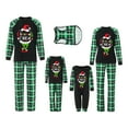 thumbnail image 2 of JBEELATE Family Matching Pajama Sets Cute Christmas Tree Sleepwear Letter Hat Holiday PJS for Couples and Kids, 2 of 6