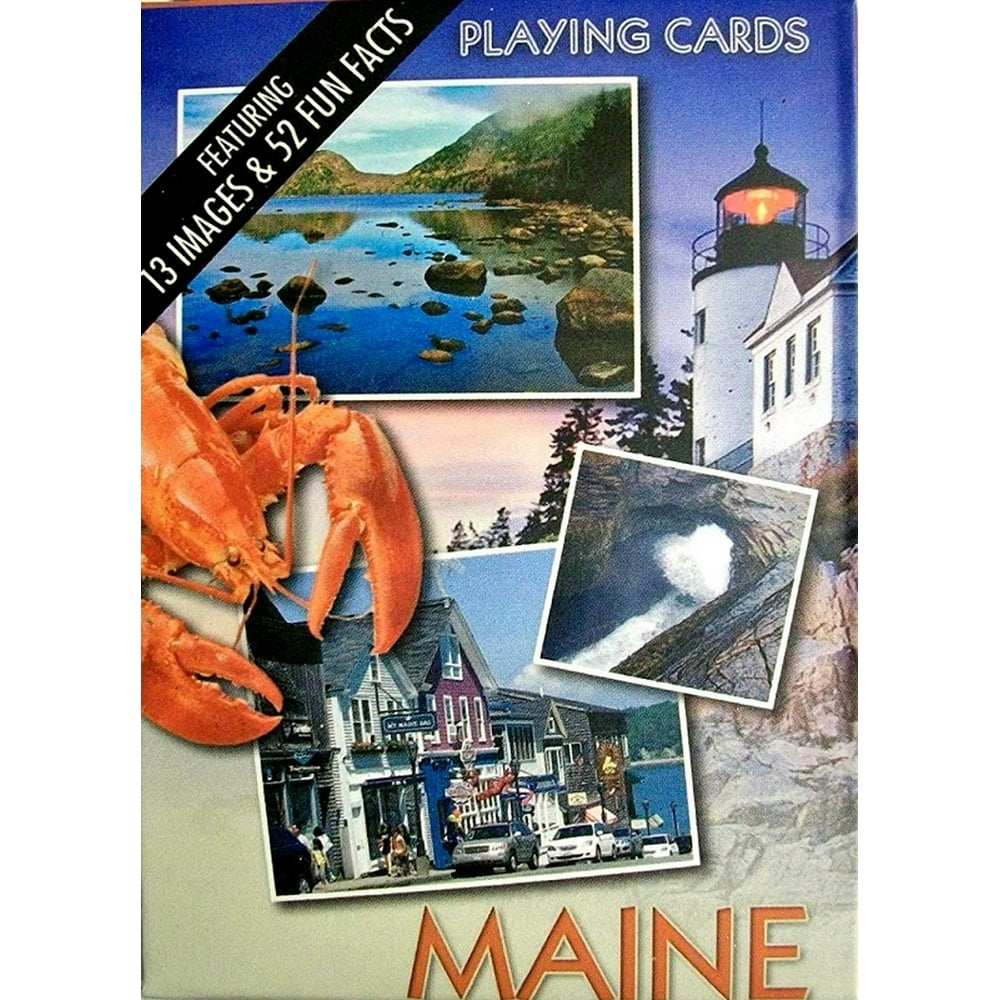 Maine Souvenir Playing Cards