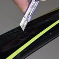 thumbnail image 2 of Clear Bicycle Frame Protector Bike Tape Wrap Frame Guard Scratch Decal Pre-Cut Film Yellow Box, 2 of 9